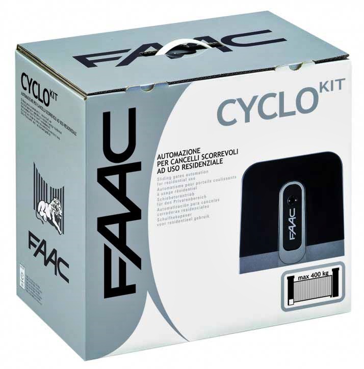 Faac C720 Cyclo Kit 24 V Schiebetorantriebset